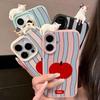 3D Phone Case for iPhone 11 13 17 Pro Max 17 Air Case iPhone 13 15 16 Pro Max 12 14 Pro Max 14 15 Plus Cute 3D Kitten Cartoon Leather
