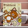 Classics R-Rilakkuma-A 1Pc Shower Curtain Polyester Waterproof Shower Curtain Bathroom Partition Curtain Decoration Accessorie