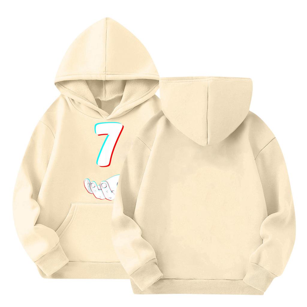 Cute Hoodies For Teen Children Trendy Preppy Hooded Sweatshirts Oversized Long Sleeve Shirts Clothes For Children