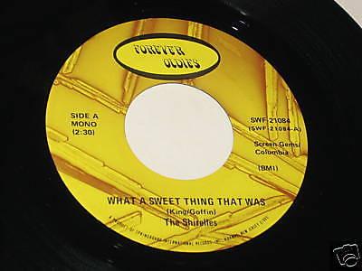 

7inch Record SHIRELLES What A Sweet Thing That Was A Thi SWF21084 Forever Oldies US SoulFunk Used