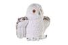 Wild Republic Snowy Owl Plush Soft W30 x D17 x 10957 Toy, Realistic, Material, Bird, Cuddlekins, H30cm,