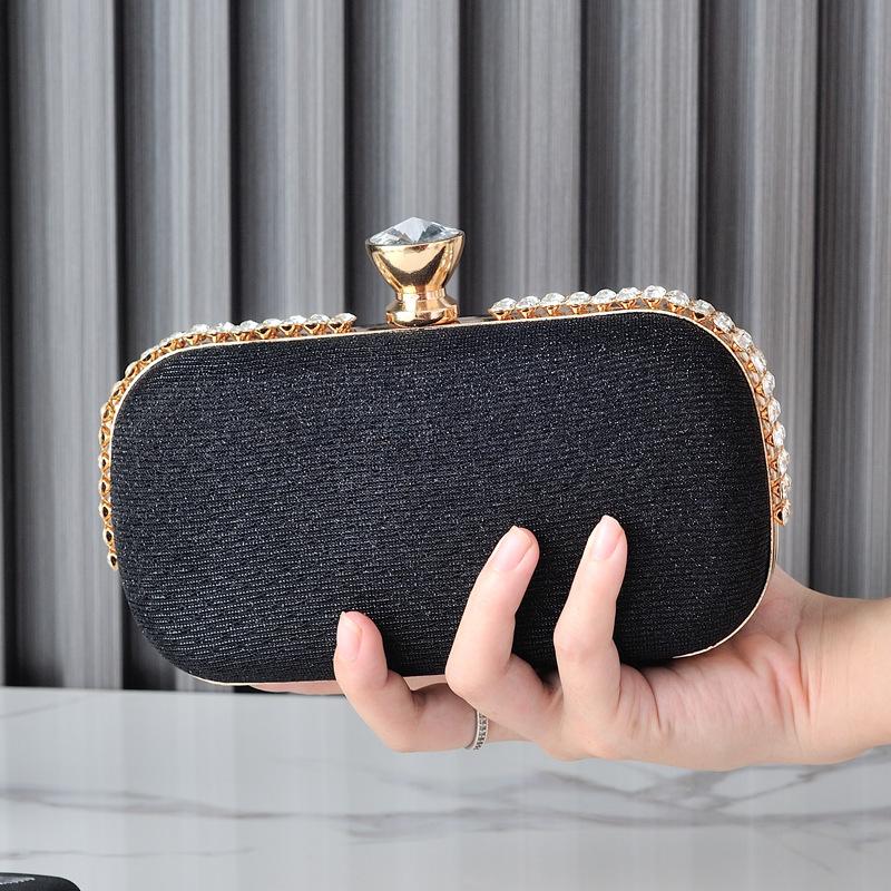 Luxury Women Diamond Evening Bag Female Wedding Purse Party Banquet Clutch Bag High-end Shoulder Crossbody Bags Party Sling Bags