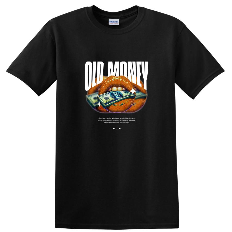 Money Mouth T Shirt Graphic Tee for Cash Lovers and Funny Humor Fans