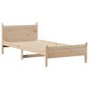Solid Wood Bed Without Mattress 90x200 Cm Pine Wood
