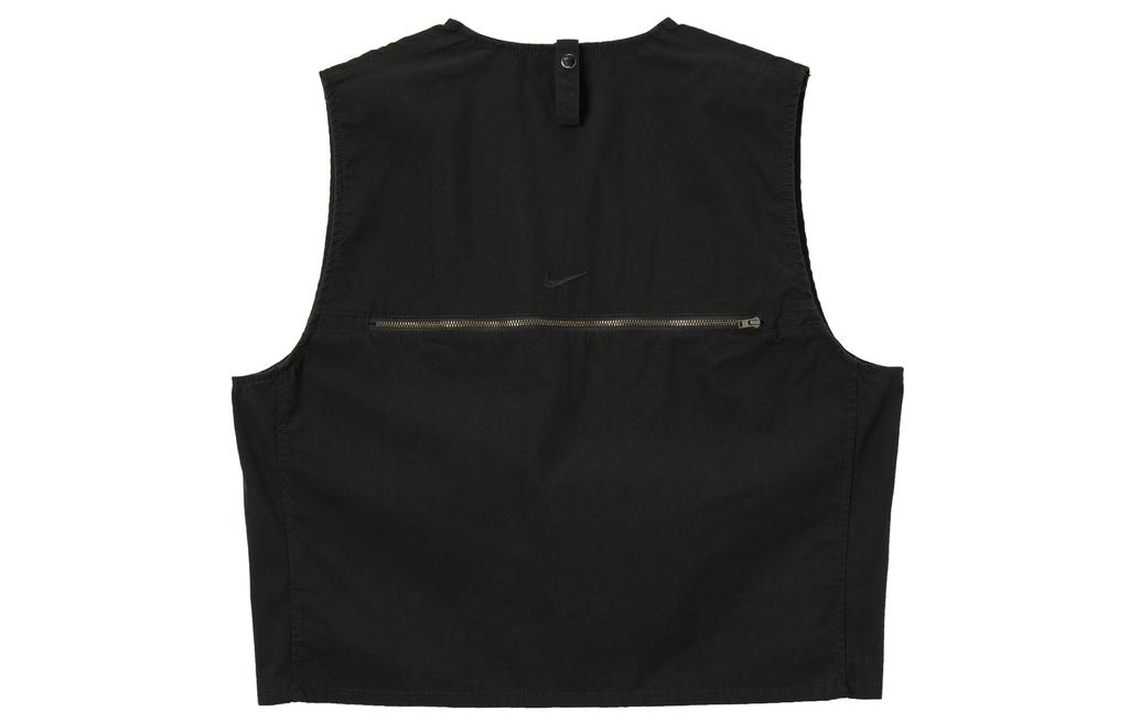 Nike Gilet da uomo Nero Scollo a V Moderato Altro FN3215-010