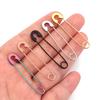 Edelstahl Punk Pin Ohrringe Einzigartiges Design Büroklammer Sicherheits Stahl Stecker Mode Ohrringe Elegante Damen Mann Rock Piercing Ma
