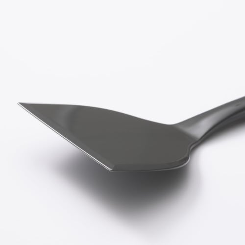 Kai Corporation KAI Okonomiyaki Cutting Nylon Spatula, 90mm, Dishwasher Safe, Gray, Made In Japan, DH8155