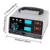 For Car Truck Boat Motorcycle Automatic Battery-chargers Digital LCD Display 400W Five-Stage Power Puls Repair Chargers 12V/24V