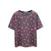 Damen Sommer Kurzarm T-Shirt Lockere Passform, Figurschmeichelnde Einfache Oberteile