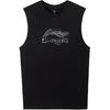 Quick-Dry Sleeveless Training Casual Sports Vest Men Tops Black YVSV029-2