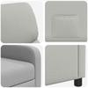 Recliner Chair Cloud Grey Polyester