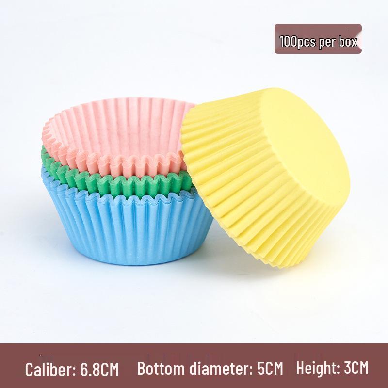 Snowy Niang Oilproof Cartoon Cake Cups - Cupcake Liners & Butter Paper for Baking