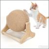 Claw for cats, yellow, sisal