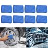 8 Pack Microfiber Applicator Pads Microfiber Sponge Car Wash Sponge and Cleaning Pads Perfect for Effortless Wax Sealant