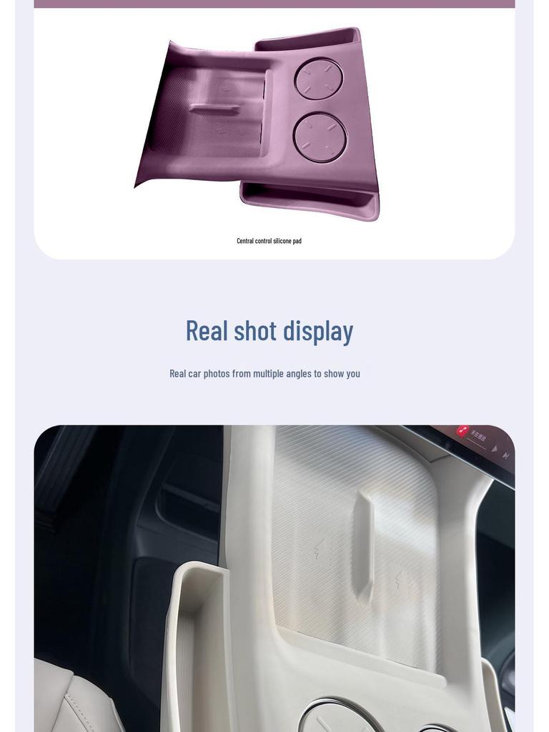 Silicone Anti-Slip Pad for Xiaomi YU7 Wireless Charger