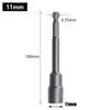 Hexagon Socket Wrench Magnetic 100mm 1pc Chrome Vanadium Steel