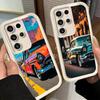 Phone Case for Samsung Galaxy S26 S25 Ultra S24 FE Classic Vintage Retro Car Shell S23 Plus S22 + S21 S20 5G Soft Silicone Funda