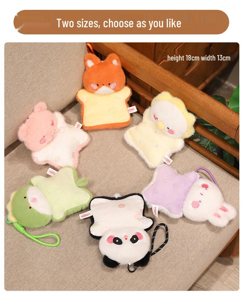 Soothing Plush Beanbag Doll & Keychain Pillow Cushion