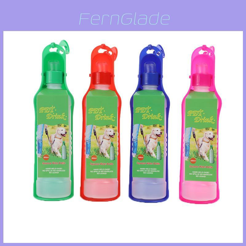 Durable Plastic Pet Water Bottle Automatic Dog Water Dispenser For Outdoor Activities Wholesale Pet Supplies