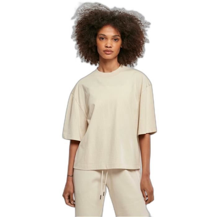 T-shirt femme Urban Classics Organic Oversized GT - beige - 3XL