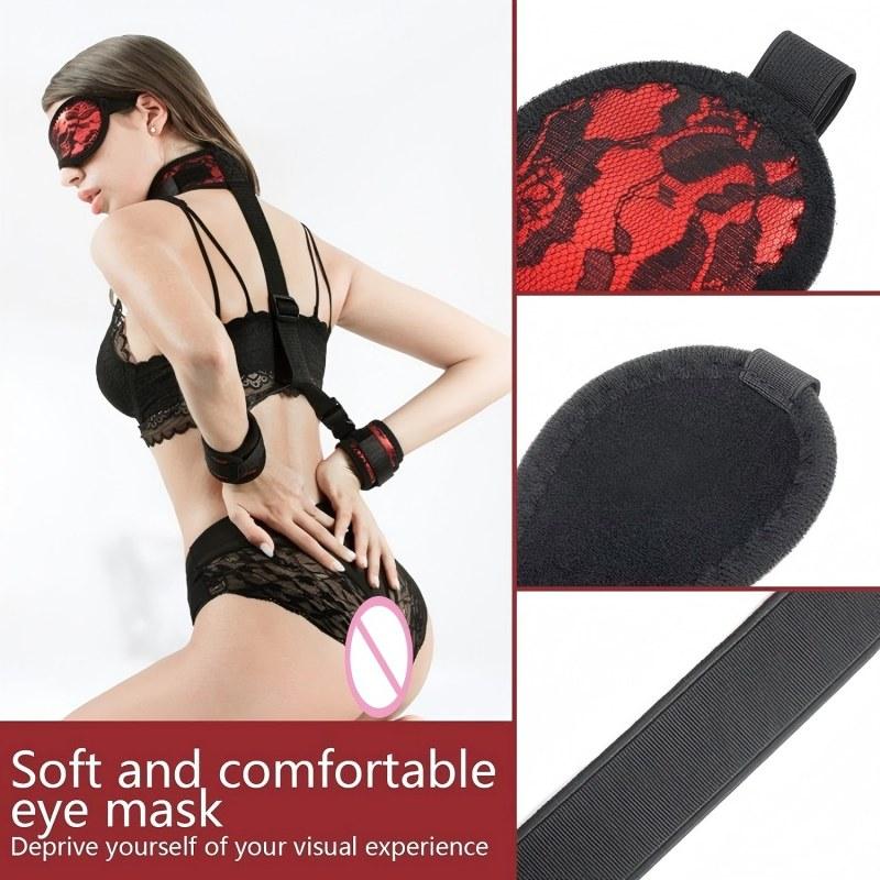 Adult Bondage Collection Camo & Lace Styles, Handcuffs, Masks & Straps - Elevate Intimacy with Diverse, Fun Designs