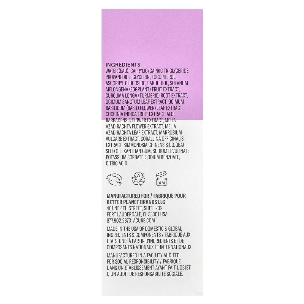 Radically Rejuvenating Dual Phase Bakuchiol Serum, 20Ml(0.67Fl Oz)