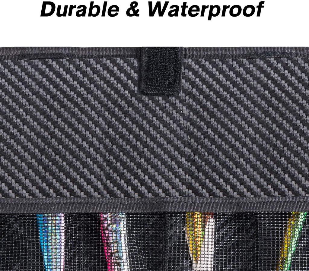 Goture Waterproof Fishing Large Fishing Tackle Storage Bag for Outdoor Double Storage Bag, Multifunctional, Capacity, Compact, Hiking, Activities,