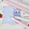 New 3Pcs Kawaii Cat Decompression Pens 0.5mm Black Quick-Dry Ballpoint Pen School Office Stationery Gift For Cat Lovers