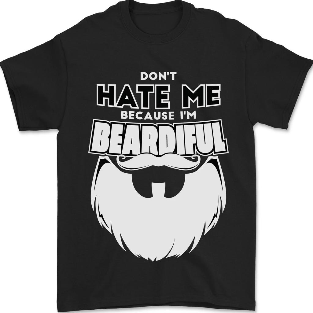 Beardiful Funny Beard Mens T-Shirt 100% Cotton