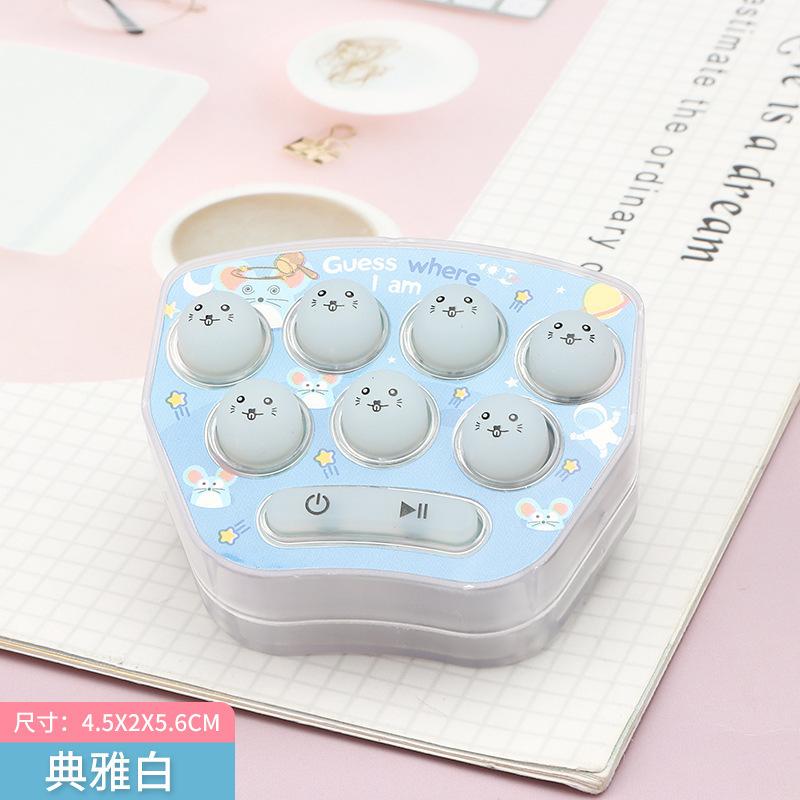 

Интерактивная мини-игровая консоль брелок пластиковая игрушка со светодиодной подсветкой портативная и веселая StyleE