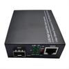 2.5G Fiber Optic Media Converter Gigabit SFP Transceiver 1000Mbps Compatible with Common E/GPON US Plug