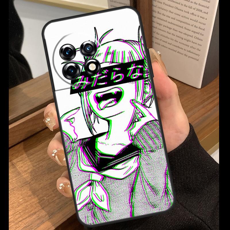 Sad Japanese Anime Aesthetic Case For OnePlus 13R 13s 12R 13 12 11 10 10T 8T Nord CE 2 3 4 Lite N10 N20 N30 Nord 5 Cover