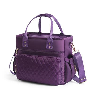 Large Capacity Fashion Bento Bag, Work Lunch Pack Insulation Pack, Waterproof Storage Bag, Travel Bag, Picnic Bag, Mommy Bag