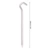 Tent Nails Aluminum Alloy Ground Nails Camping Rock Bottoms Ground Anchors Tent Accessory For Outdoor Camping Tent Peg