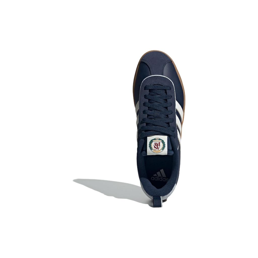 Adidas Vl Court 3.0 Durable Breathable Low-Top Skate Shoes Unisex Sneakers Blue JI4567