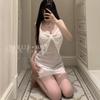 Erotic Underwear, Sexy and Pure Desire, Mesh See-through, Seductive, Hip-hugging Skirt, Pajamas, Girls' Hot Girl Uniform, Sleeping Dress 1118