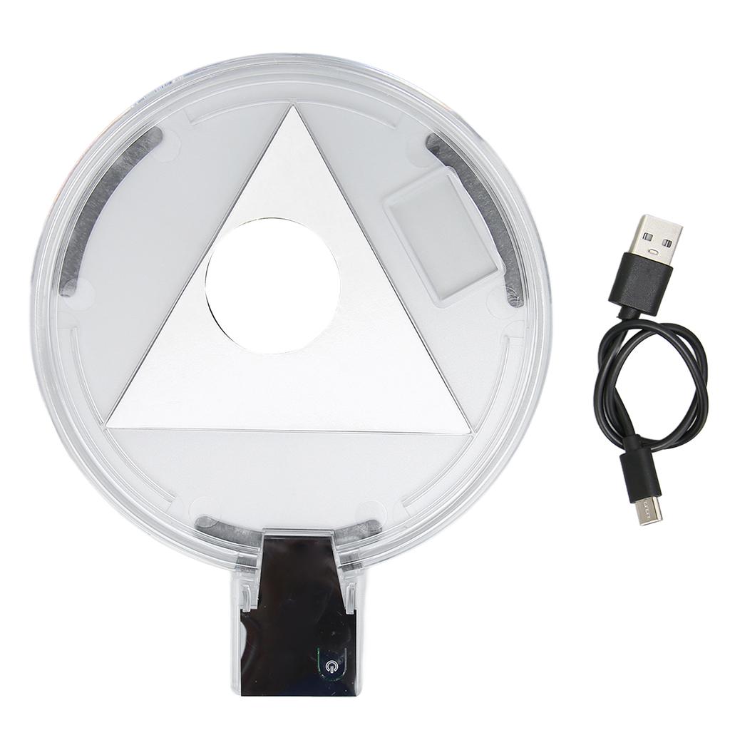 Adjustable RGB Base Vertical Horizontal LED Ambient Light Stand for PS5 Host Game Console