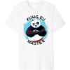 Kung Fu Panda Po Kung Fu Master Paint Smear Portrait Premium T-Shirt