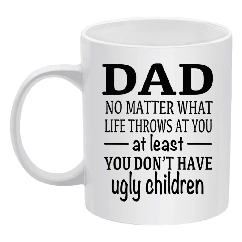 Father's Day Mugs, Available In Four Fun Designs, Perfect For Father's Day Gifts