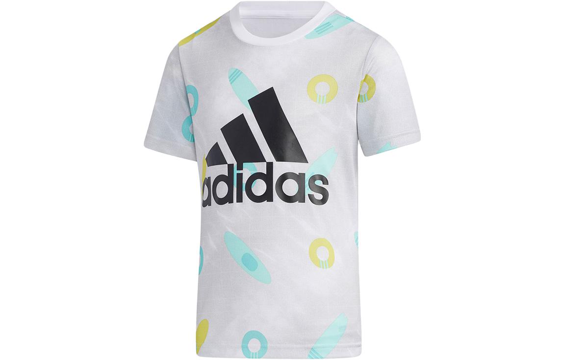 

Adidas Kids T Shirts Crew Neck Moderate GT1735 122