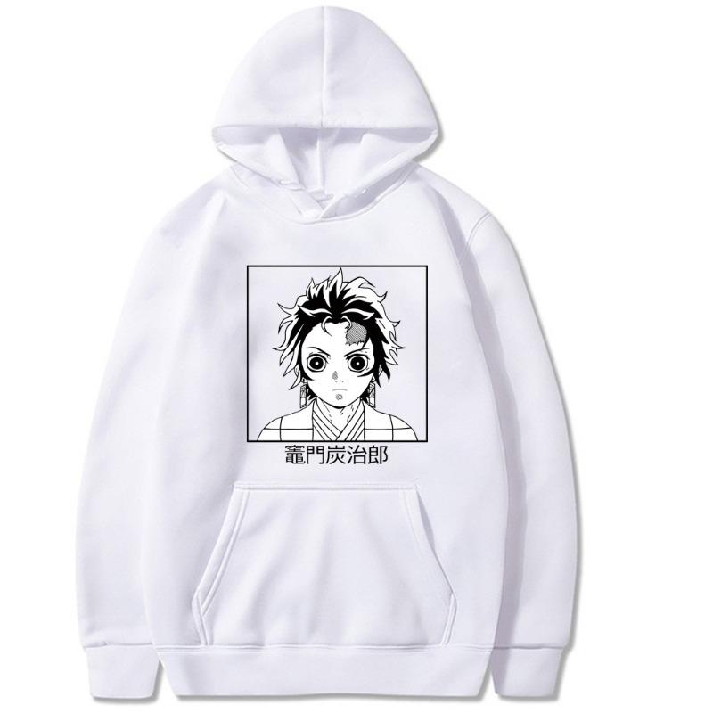 Kamado Tanjirou Printed Autumn Winter Men Hoodie Brand Hoody Y2K Clothes Vintage Casual Unisex Long Sleeve Pullovers