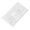 Sewing Machine Needle Plate Household Zigzag Throat Q235 Steel Replacement for JUKI HZL 12Z