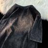 Men's Acid Wash Oversized T-Shirt Vintage Distressed Crew Neck Short Sleeve Streetwear Top