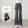 Women's Soft Velvet Flared Casual Pants