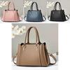 Fashionable Large Capacity Pu Shoulder Bag With Stylish Stitching And Chic Design