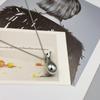 Temperament Water Bottle Pendant Necklace Retro Fashion Jewelry Long Sweater Chain  Friends