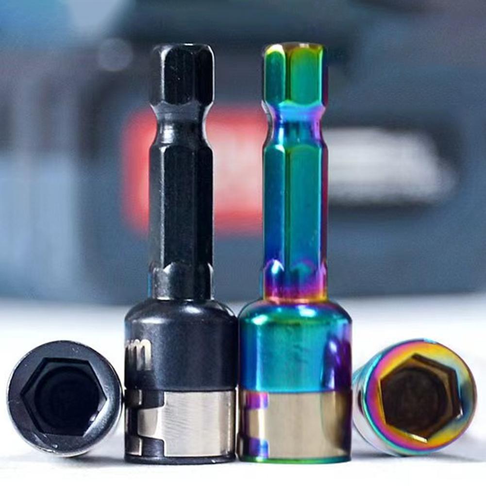 1/2 Stück 8mm Sechskant-Stecknuss-Schraubendreher-Set Steckschlüssel-Adapter Nicht-magnetische Stahlkugel-Hülse Handwerkzeugzubehör