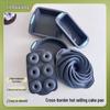 High-Temperature Resistant Non-Stick Silicone Cake Mold for Chiffon, Cookie, Toast, and Muffin Baking