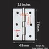 Stainless Steel Folding Casement Hinge for Doors, Windows, Wooden Boxes & Luggage (1-4 inches)