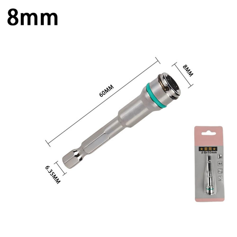 

Ratchet Wrench Socket Magnetic Nut Driver Tool Drill Adapter Hex Shank Support Inner Hexagonal Wrench Handle Screwdriver Sockets